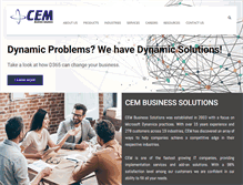 Tablet Screenshot of cembs.com